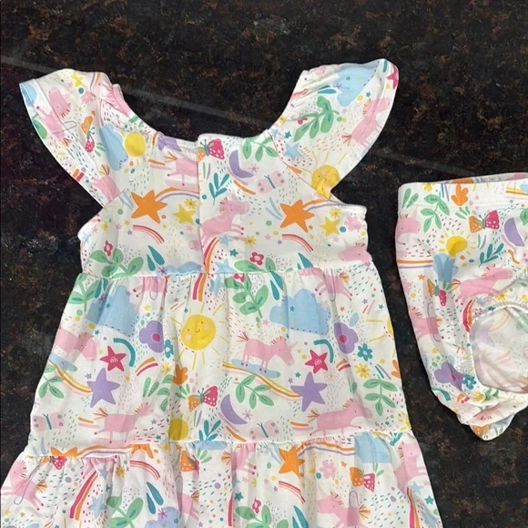 2 Magnetic Me dresses w/ diaper cover - Picture 3 of 7